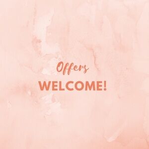 All reasonable offers accepted 🛍️🛍️🛍️